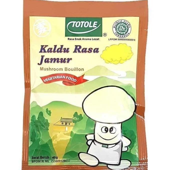

Terbaru Kaldu penyedap penambah rasa jamur granulated mushroom bouillon powder Totole Bundle 20 x 40Gram