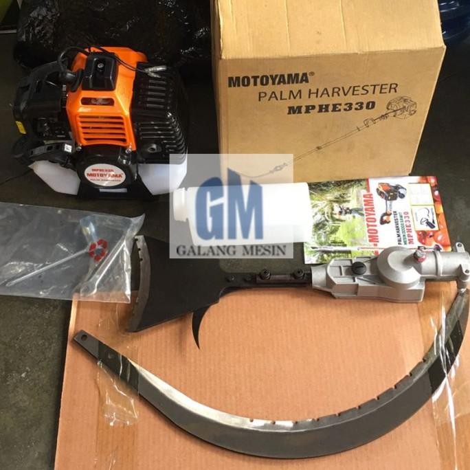 Mesin Dodos Egrek Sawit Motoyama Mphe330 Alat Panen Palm Harvester New Stok
