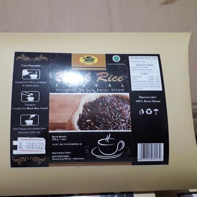 

Terlaris Tepung Mata Beras Hitam (Black Rice Cereal)