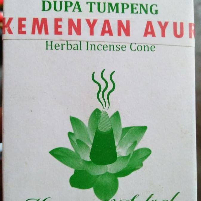 favorit] kemenyan ayur dupa tumpeng herbal