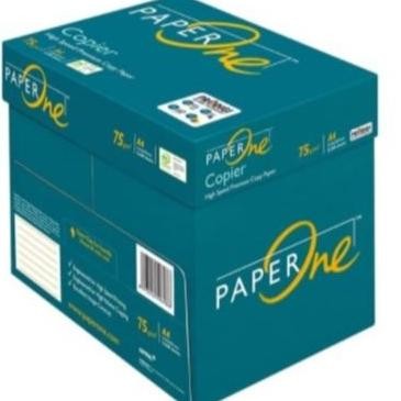 

[Grab/Gojek] Kertas Fotocopy Print HVS A4 75 / 80 gr PaperOne Box Dus