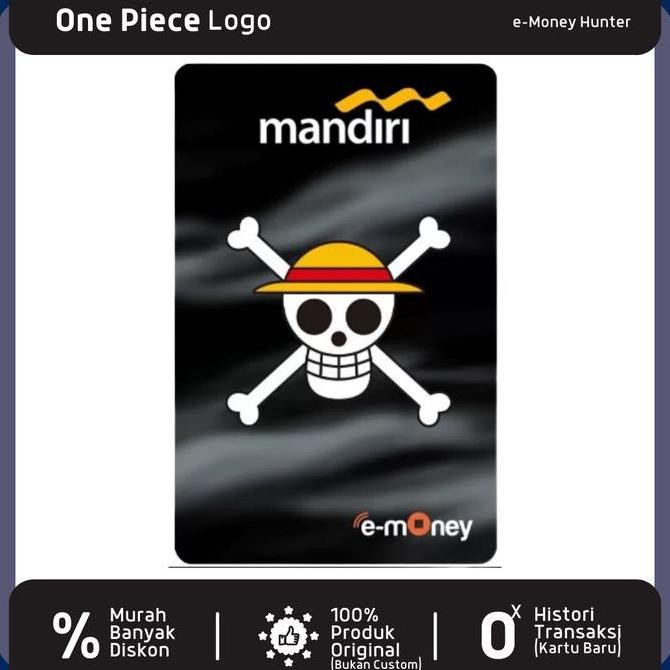 e-Money One Piece Limited Edition eToll eMoney Mandiri OnePiece NFC Kartu Uang Elektronik murah