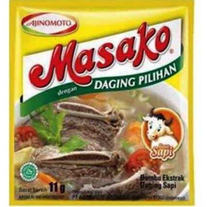 

Terbaru Masako Rasa Sapi Penyedap Rasa [9 g/ 120 sachet /1 Bal ]