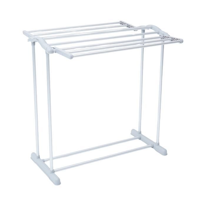 Azko Stora Jemuran Handuk Lipat 9 Bar Aluminium - Abu-Abu Tempat Jemur Anduk Drying Rack Gantungan K