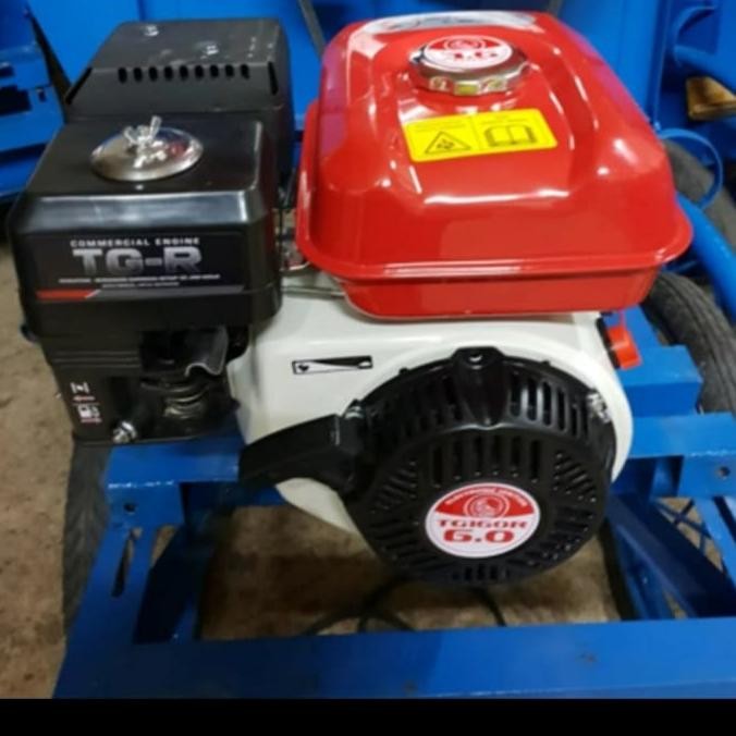 Mesin Perontok Padi Lengkap Dengan Engine New Stok