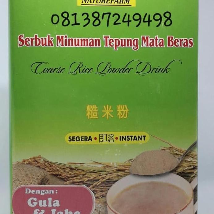 

Terlaris Tepung Mata Beras Merah Rasa Jahe Sachet