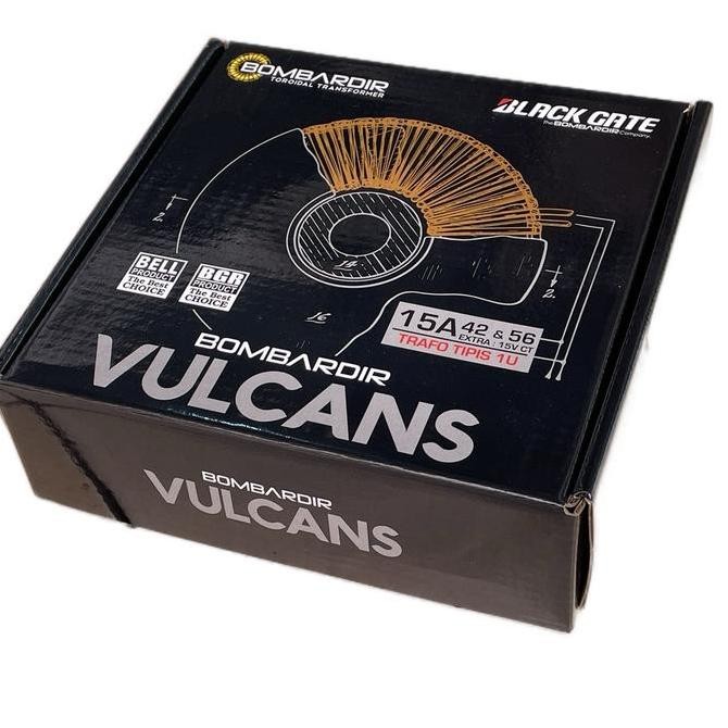 Trafo Donat 15A 56V-42V Ct Tipis 1U Vulcans Bombardir Travo Toroid Vulcans Bombardir 15 Amper Ct 56 