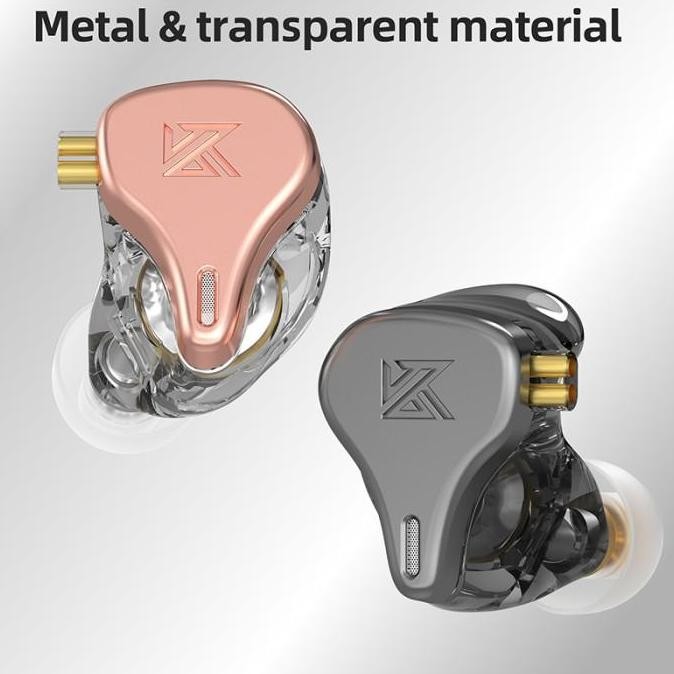 Sale Earphone Kz X Hbb Dq6S  Basshead Triple Driver Earphone With Mic