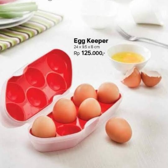 

Terlaris Egg Keeper Tupperware, Wadah Untuk Menyimpan Telor