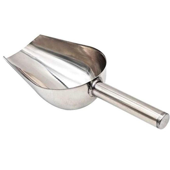 

Terlaris Sendok Sekop Es Batu Stainless Steel, Skop Serokan Beras Tepung Ice Scoop Multifungsi Kitchenware Kacang Tanah
