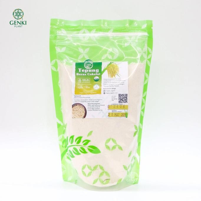 

Terlaris Tepung Beras Coklat Lingkar Organik - 500 G