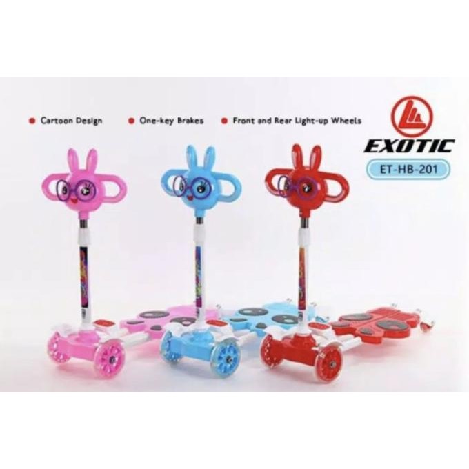 Murah Skuter Anak Exotic Hb 201 - Scooter Gunting Anak