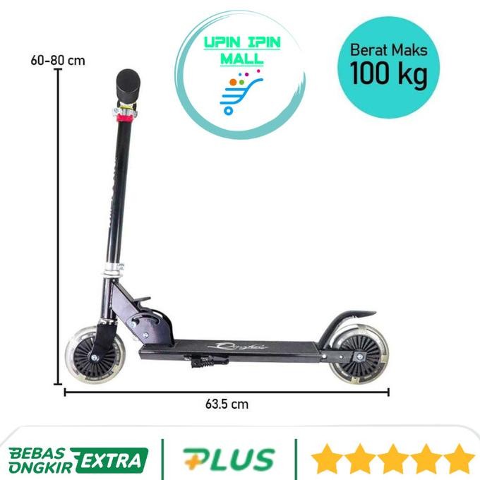 Murah Skuter Anak Otoped Skuter Dorong Lipat Roda 2 Push Scooter Kids