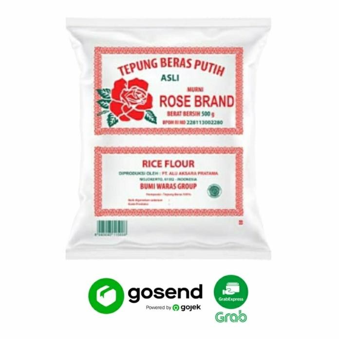 

Terlaris Tepung Beras Rose Brand (500 Gram)