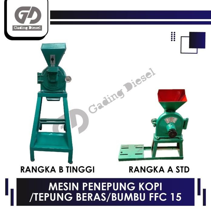 

Terlaris Mesin Penepung Kopi/Tepung Beras/Bumbu Ffc 15 Rangka Only