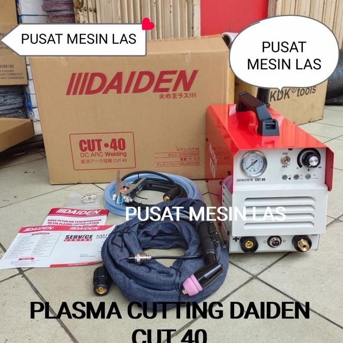 Mesin Plasma Cutting Daiden Cut 40 / Mesin Las Cut 40 Daiden New Stok