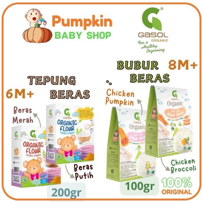

Terlaris Gasol Tepung Beras Organic - Gasol Quick Cook Bubur Organic Mpasi