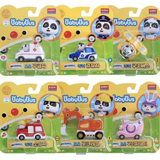 New Babybus Diecast Rescue Vehicles Toy / Mainan Mobilan Anak
