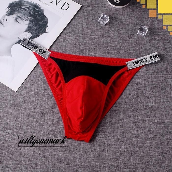 CELANA DALAM LOW WAIST THONG COWOK G STRING PRIA SEXY Y063 TERHITS