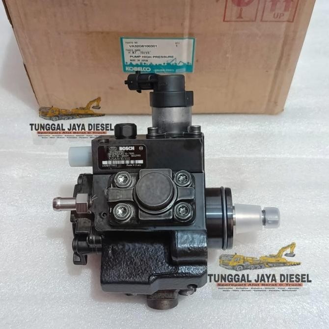 Supply Pump Assy Kobelco Sk130-8 Sk130 Pompa Injeksi Bosch 0445020083 Asli Good Produck