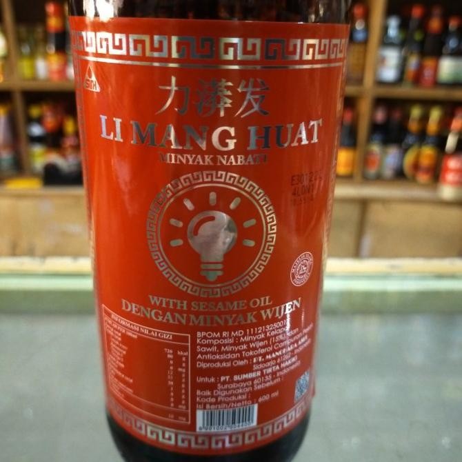 

EXP LAMA MINYAK WIJEN LI MANG HUAT/ SESAME OIL LAMPU 600ML