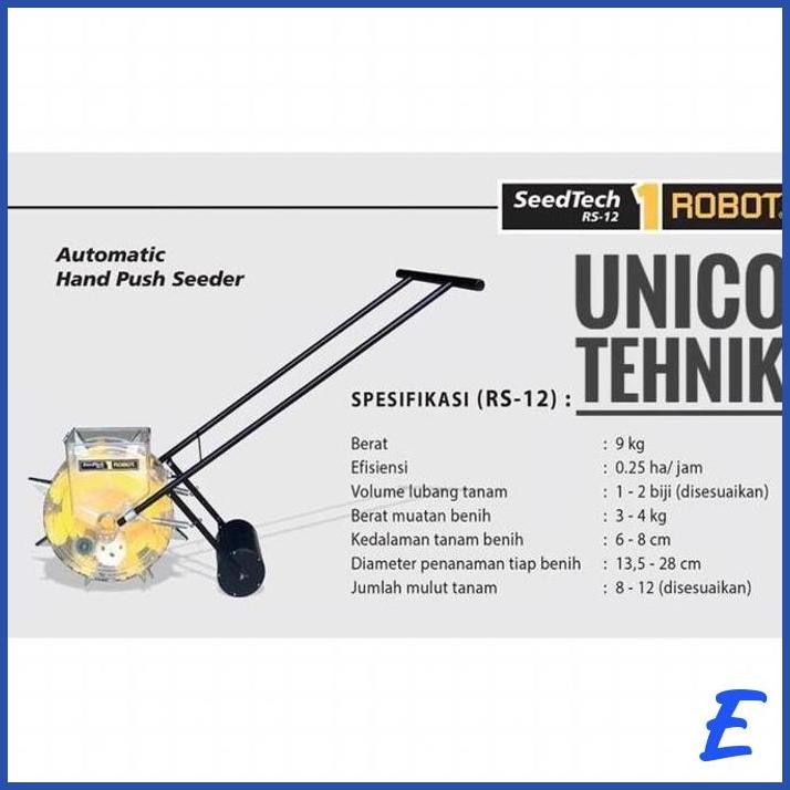 | SPT | ALAT TANAM BIJI JAGUNG ROBOT RS 12 / AUTOMATIC HAND PUSH SEEDER ROBOT