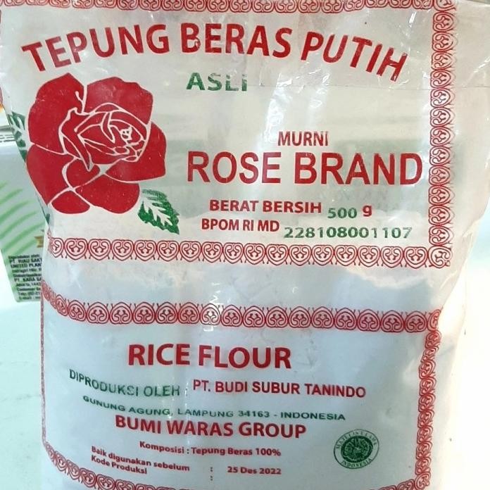 

Terlaris Tepung Beras Rosebrand 500Gr