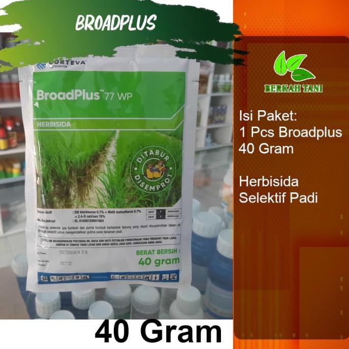 

Terlaris Broadplus 40 Gram Herbisida Selektif Padi