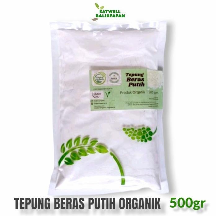 

Terlaris Tepung Beras Putih Organik Mpasi 500Gr - Lingkar Organik