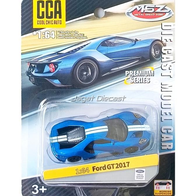 CCA Ford GT Mustang Mainan Mobil Mobilan Cool Chic Auto Jagat Diecast