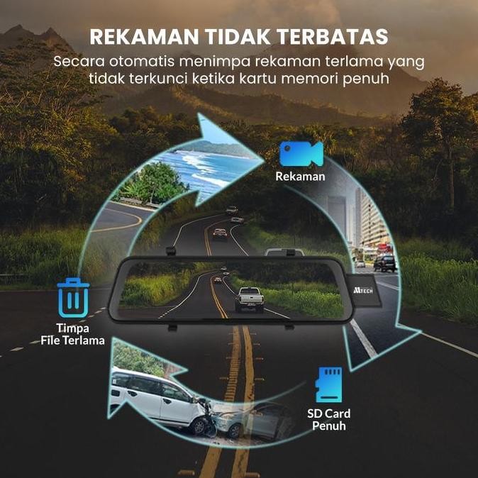 New Dashcam MobileTech Kamera Mobil SOLO Depan Cctv Car