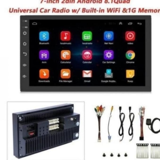 New Head unit double din 7" inch tape mobil grand max/luxio android GPS