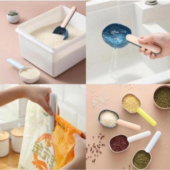 

Terlaris Mart Promo Sendok Jepit Serbaguna Sendok Takaran Beras Tepung Rice Scoop