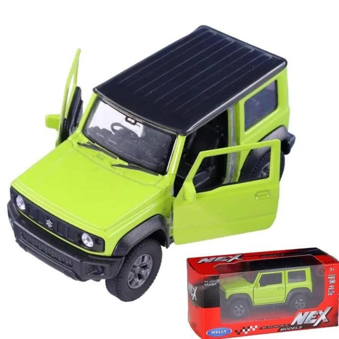 Welly Suzuki Jimny Mainan Mobil Mobilan Jip Jagat Diecast