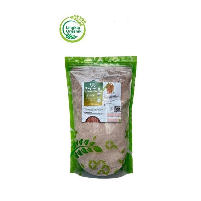 

Terlaris Lingkar Organik Tepung Beras Merah 500Gr