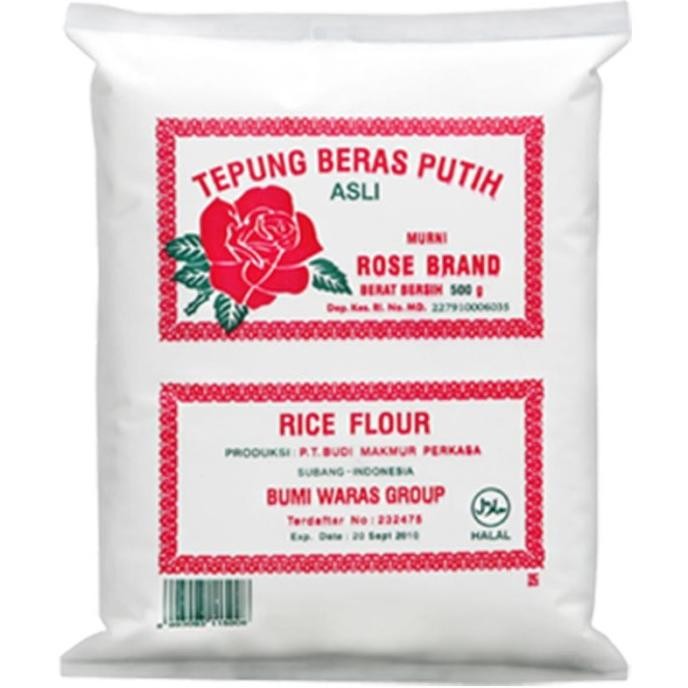 

Terlaris Tepung Beras Rose Brand 500 Gr