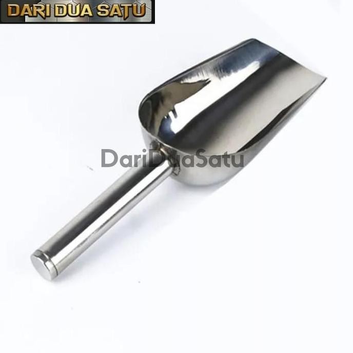 

Terlaris Best Sekop Es Batu Stainless Steel Sendok Skop Tepung Beras Biji Bubuk Kopi
