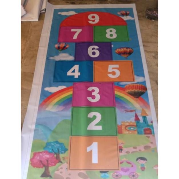 Mainan engklek modrn  jumbo +  Gaco akrilik custom free tas