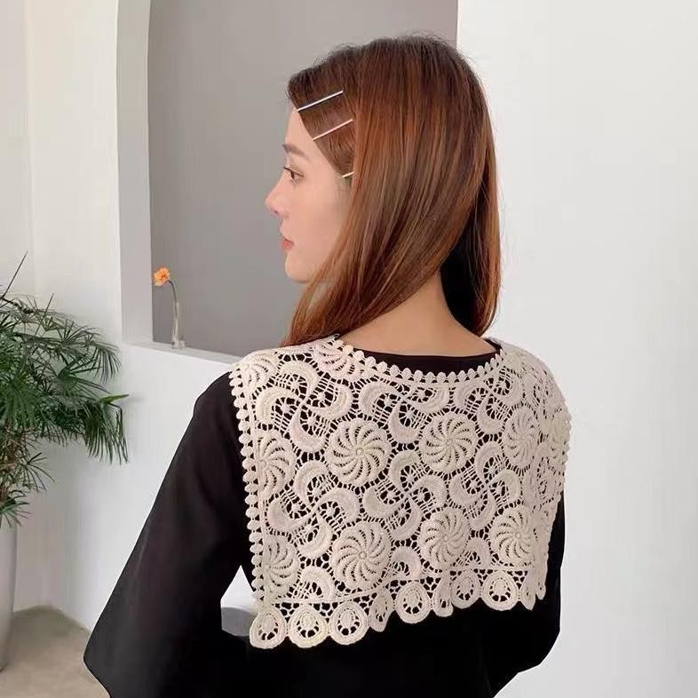 Kerah Palsu/Fake Collar/renda Kerah/Kerah Instan