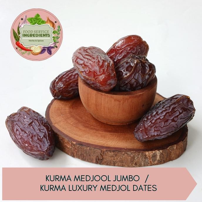 

Kualitas terbaik] Kurma Medjool Jumbo 100gr / Kurma Luxury Medjol Dates