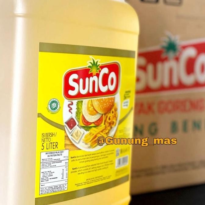 

EXP LAMA MINYAK GORENG SUNCO 5 L JERIGEN