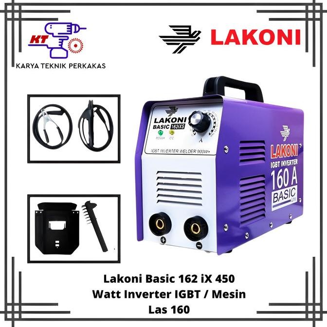 Lakoni Basic 162 Ix 450 Watt Inverter Igbt / Mesin Las 160 New Stok