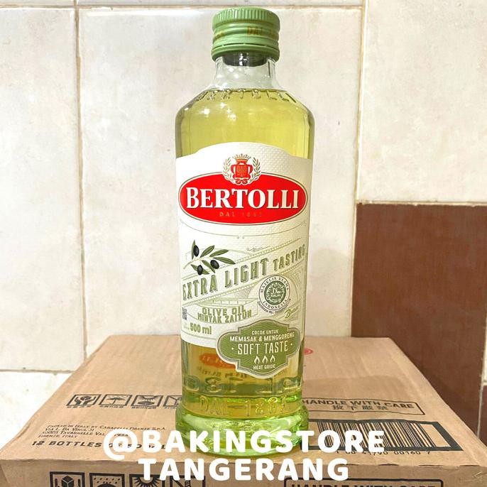 

EXP LAMA BERTOLLI EXTRA LIGHT OLIVE OIL MINYAK ZAITUN 500 ML