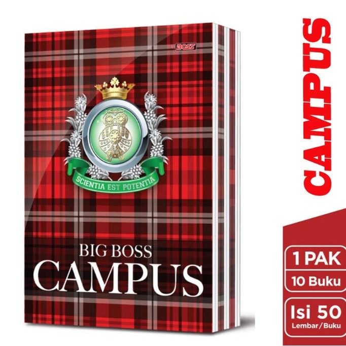 

SALE! BUKU TULIS CAMPUS 50 LEMBAR BOXY [10 BUKU]