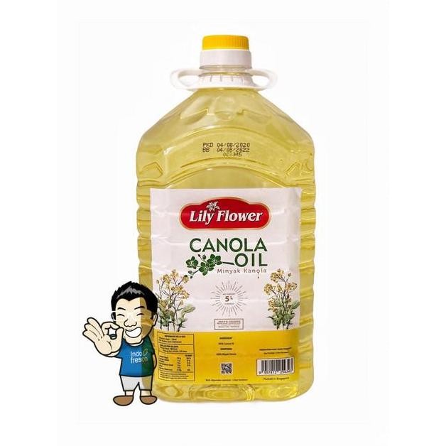 

EXP LAMA MINYAK KANOLA LILY FLOWER- CANOLA OIL 5L