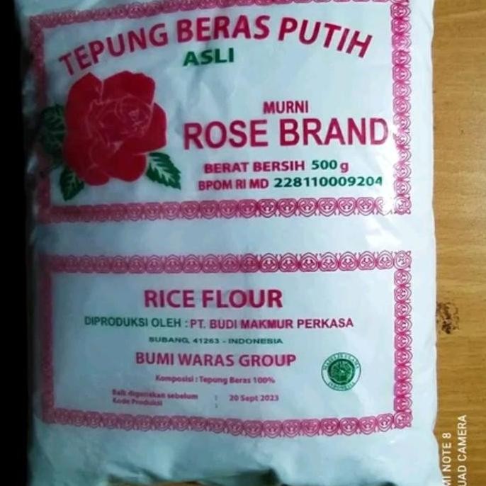 

Terlaris Tepung Beras Rose Brand