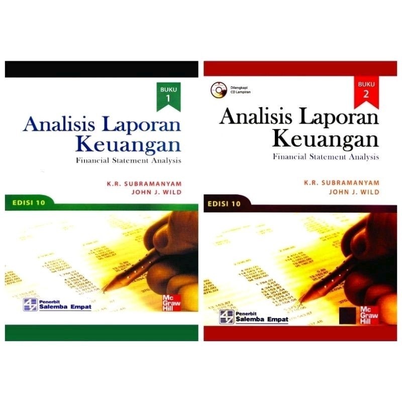 Buku Analisis laporan keuangan edisi 10 jilid 1 dan 2 K r subramanyam john j wild