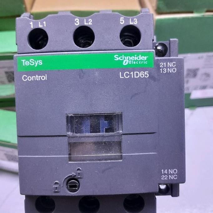 Kontaktor Contactor Schneider LC1D65M7 220 volt 3 phase