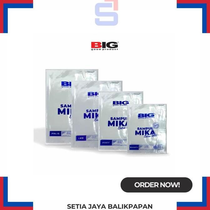

hanya disini] Sampul mika BIG Tebal Transparan isi 20 lembar
