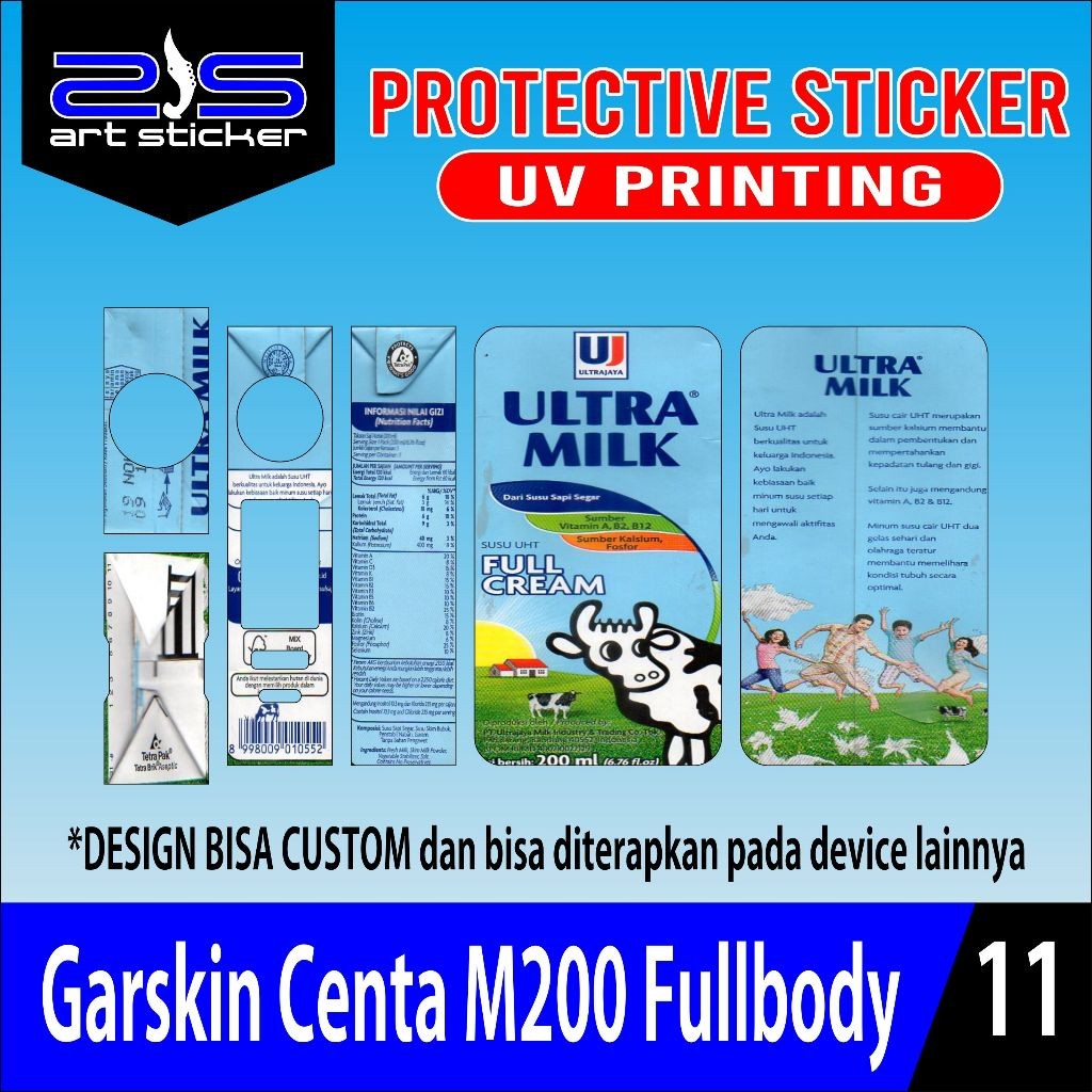 

Get2pcs Stikerm200 Red Black Uv Printing Blue Ultramil Garskin Casing Motif Dan Bisa Custom Bayar Ditempat